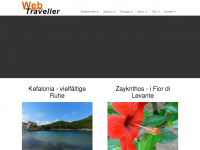 webtraveller.info Webseite Vorschau