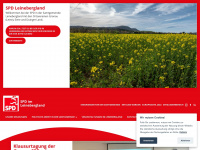 spd-leinebergland.de Webseite Vorschau