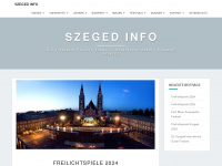 szegedinfo.de Webseite Vorschau