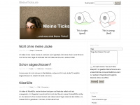 meineticks.de Webseite Vorschau