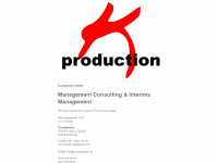 k-production.de Webseite Vorschau