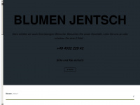 blumen-jentsch.de Webseite Vorschau