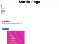 martin-page.fr Webseite Vorschau