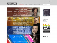 kairos-music.com Webseite Vorschau