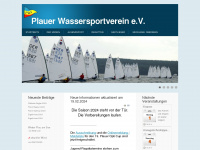 pwv-plau.de Webseite Vorschau