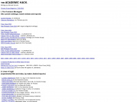 academichack.net Webseite Vorschau