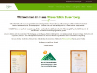 wiesenblick-busenberg.de Webseite Vorschau