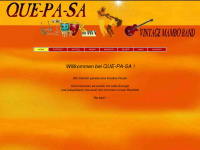 que-pa-sa.de Webseite Vorschau