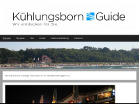 kuehlungsborn-guide.de Webseite Vorschau