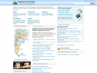 argentinastravel.com Webseite Vorschau