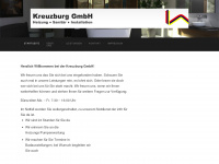 kreuzburg-gmbh.com Webseite Vorschau