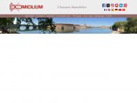 domicilium.fr Webseite Vorschau