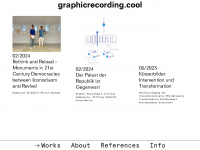 graphicrecording.cool Webseite Vorschau