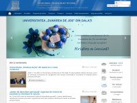 ugal.ro Webseite Vorschau