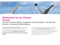 elbinsel-kanzlei.de Webseite Vorschau