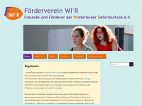 foerderverein-wir.de Webseite Vorschau