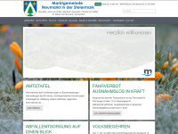 neumarkt-steiermark.gv.at Webseite Vorschau