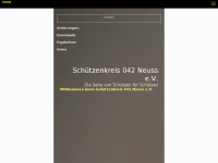 schuetzenkreis042neuss.de Webseite Vorschau