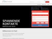 single-chat.net Webseite Vorschau