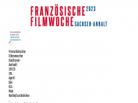 franzoesische-filmwochen.de Webseite Vorschau