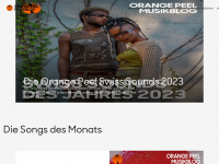 orangepeel.ch Webseite Vorschau