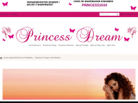 princess-dream.de Webseite Vorschau