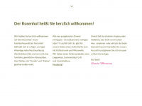 rosenhof-moosmann.de Webseite Vorschau