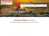 vorpommern-magazin.de Webseite Vorschau