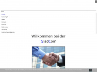 gladcom.de Webseite Vorschau