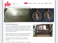 guellergravuren.ch Webseite Vorschau