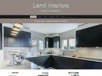 lemli-interiors.com Webseite Vorschau