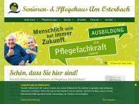 amosterbach.de Webseite Vorschau