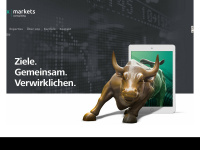 x-markets.com Webseite Vorschau