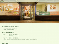 bioladen-gruenermann.de Webseite Vorschau