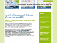 offenburger-wasserversorgung2050.de Webseite Vorschau