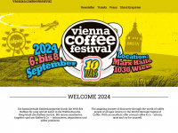 viennacoffeefestival.cc Webseite Vorschau