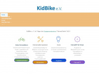 kidbike.de Webseite Vorschau