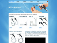 hega-medical.com Webseite Vorschau