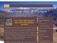 bartang-has-future.com Webseite Vorschau