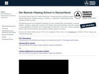 remoteviewinginstitute.com Webseite Vorschau