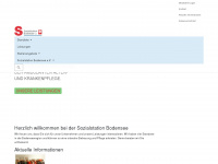 sozialstation-bodensee.de Webseite Vorschau