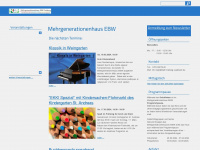 mehrgenerationenhaus-ebw-freiburg.de Webseite Vorschau