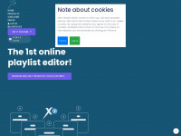 xtream-editor.com Webseite Vorschau