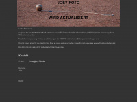joey-foto.de Webseite Vorschau