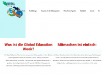 globaleducationweek.at Webseite Vorschau