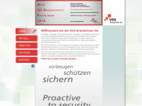 vss-brandschutz.ch Webseite Vorschau