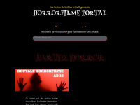 horrorfilme-portal.de Webseite Vorschau