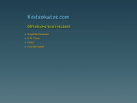 visitenkatze.com Webseite Vorschau
