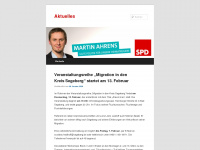 martinahrensinfo.wordpress.com Webseite Vorschau