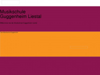 musikschuleguggenheim.ch Webseite Vorschau
